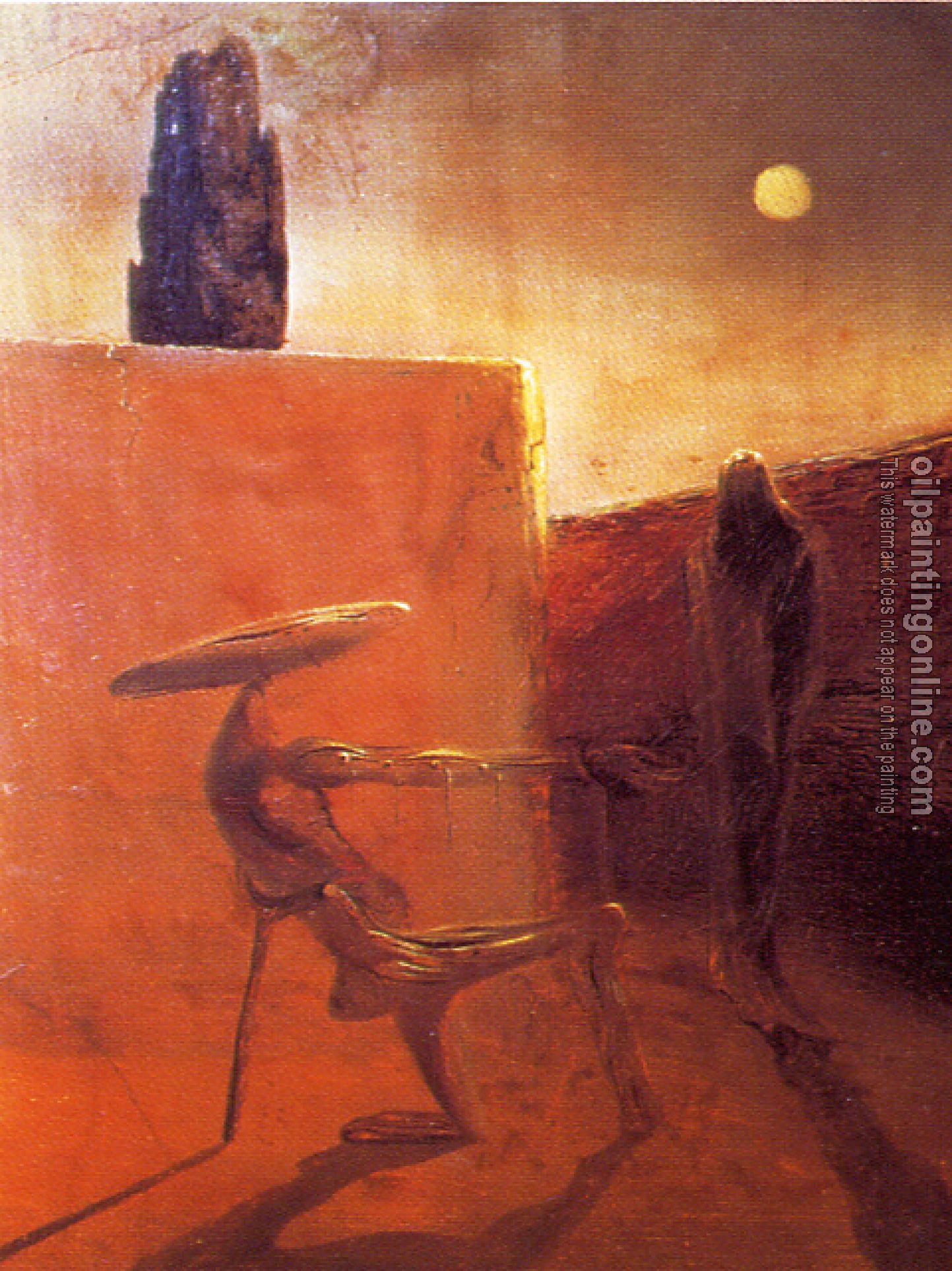 Dali, Salvador - The Ghost of Vermeer van Delft